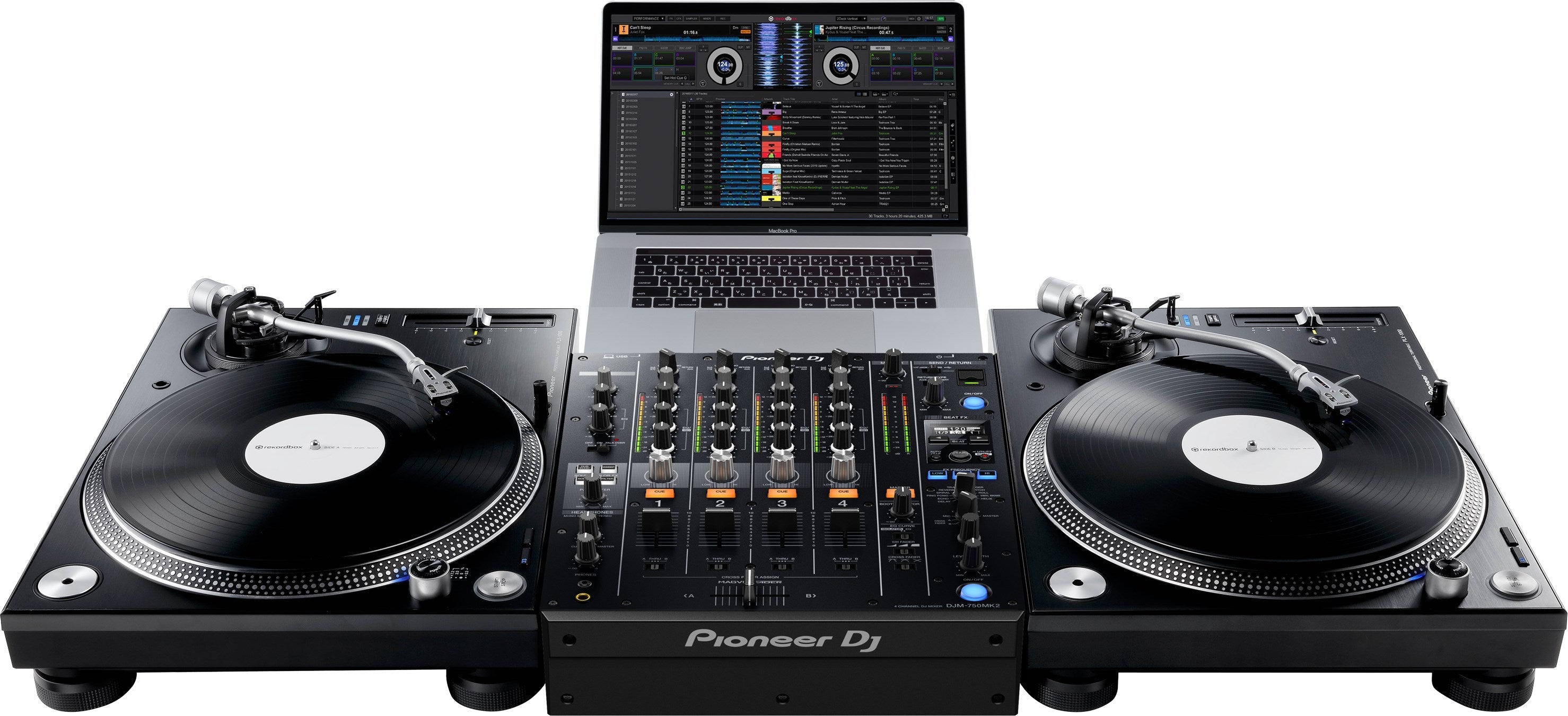 Pioneer DJ DJM-750MK2 - Professional 4-Channel Mixer - Open Box