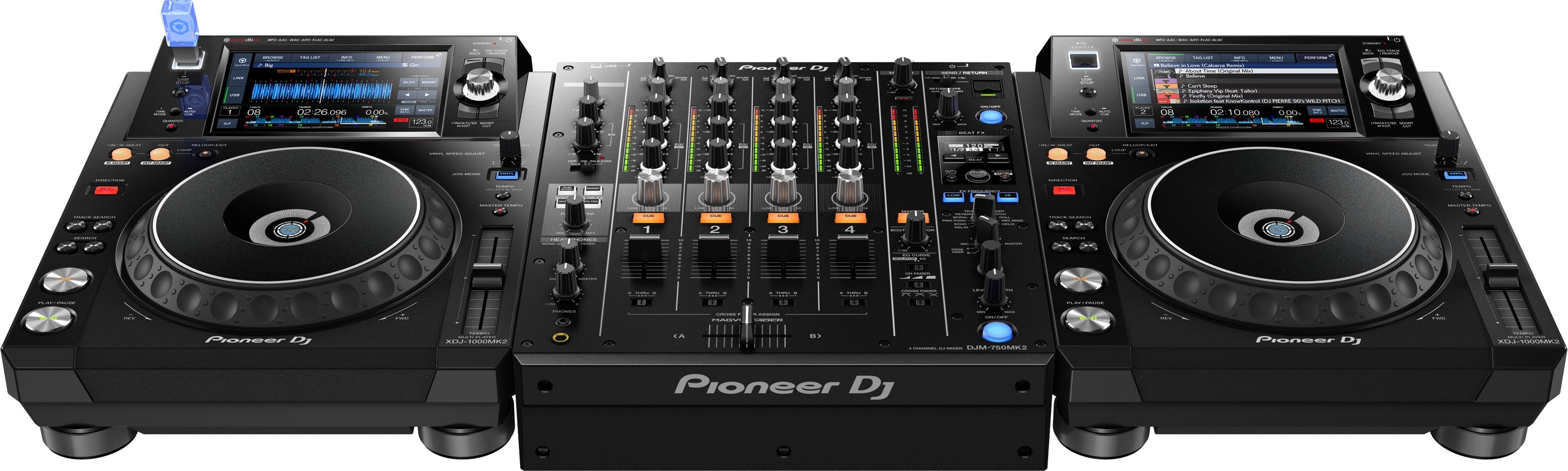 Pioneer DJ DJM-750MK2 - Professional 4-Channel Mixer