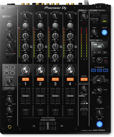Pioneer DJ DJM-750MK2 4-Channel Professional Club Mixer | The DJ