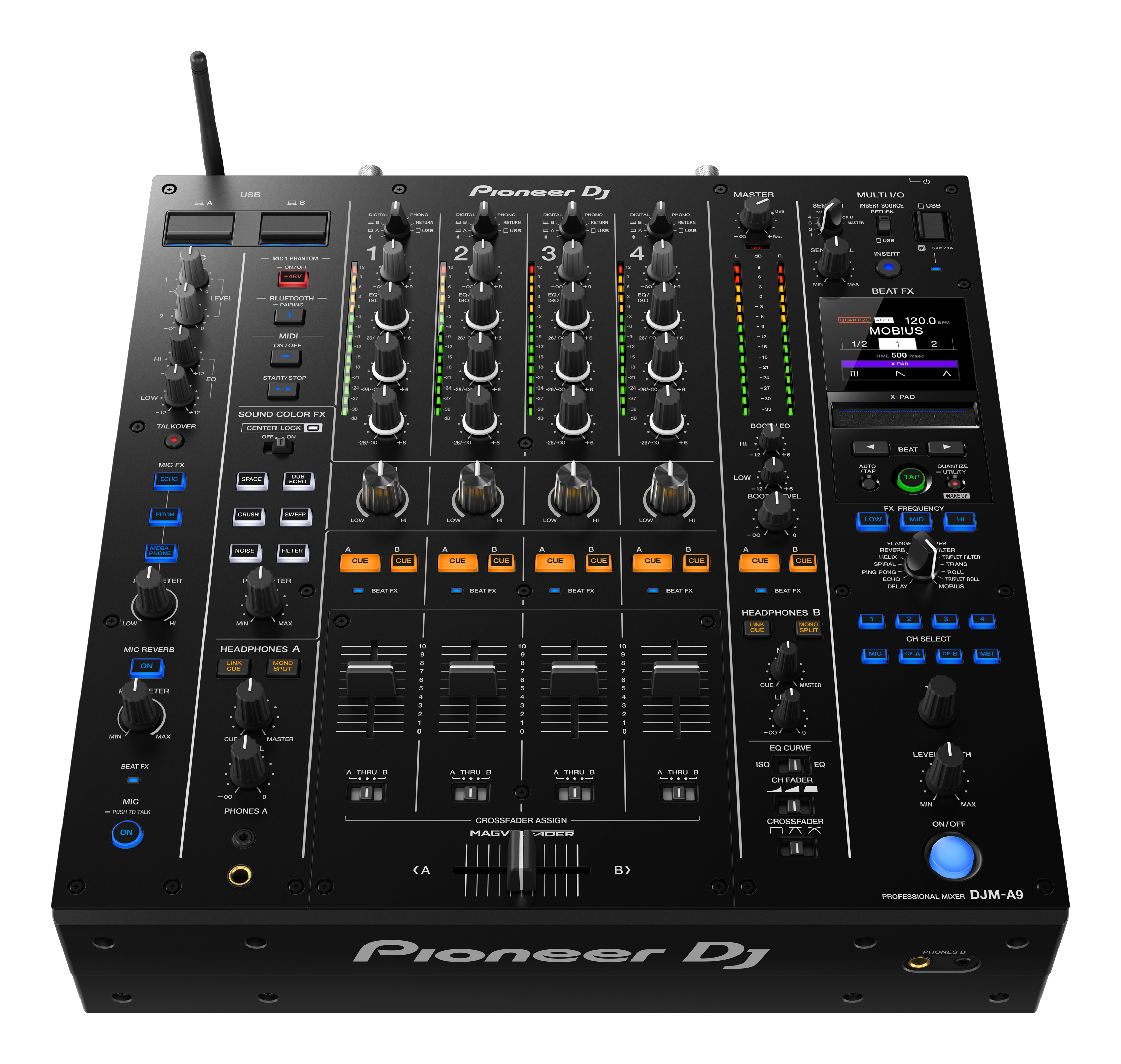 Pioneer DJ DJM-A9 - 4-Channel Professional DJ Mixer