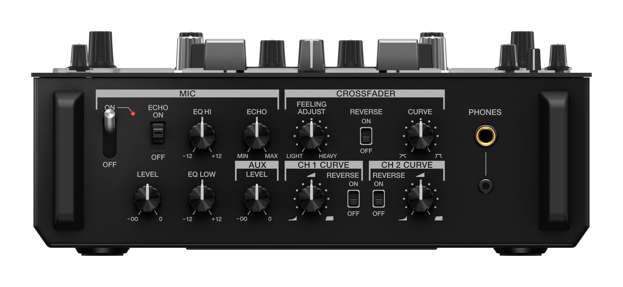 Pioneer DJ DJM-S11 - Professional Scratch Style 2-channel DJ Mixer (Black)