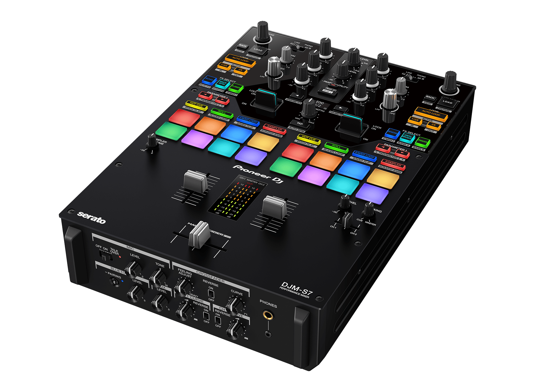 Pioneer DJ DJM-S7 - Scratch-style 2-Channel Performance DJ Mixer