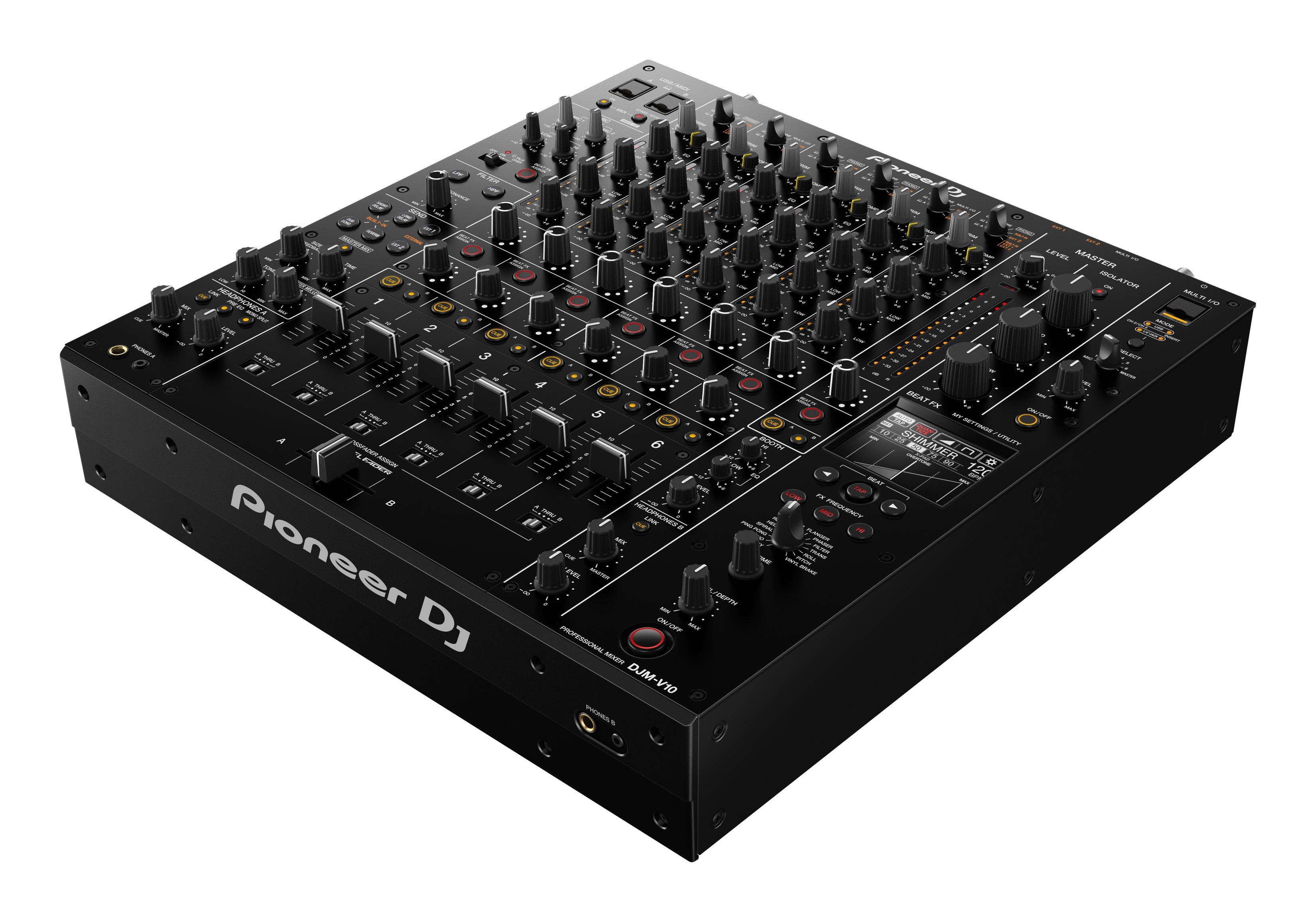 Pioneer DJ DJM-V10 - 6-Channel Club Mixer