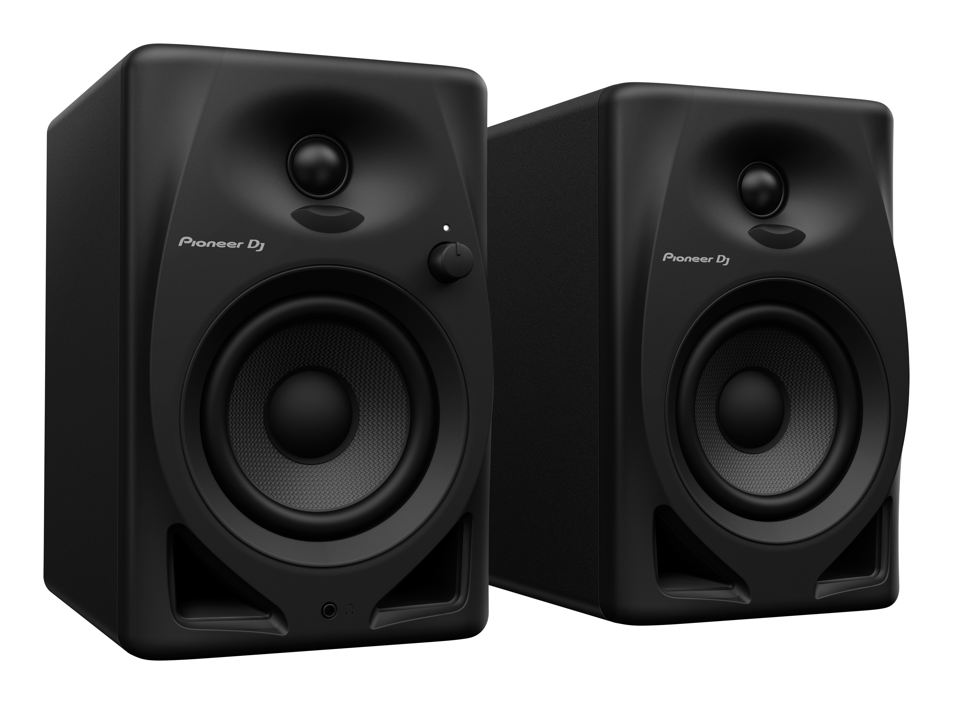 Pioneer DJ DM-40D - 4-Inch Desktop Monitor System (Pair, Black)