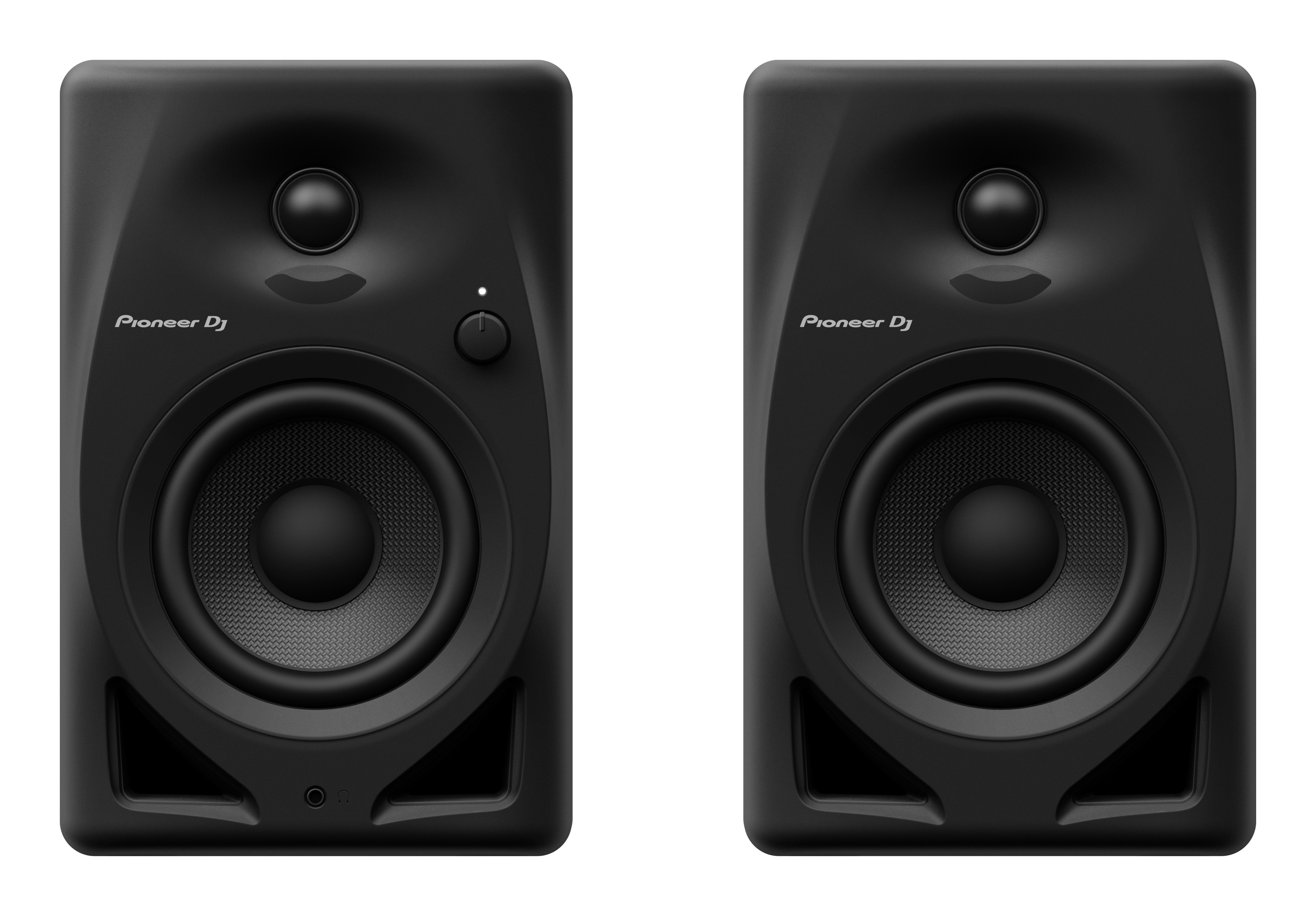 Pioneer DJ DM-40D - 4-Inch Desktop Monitor System (Pair, Black)