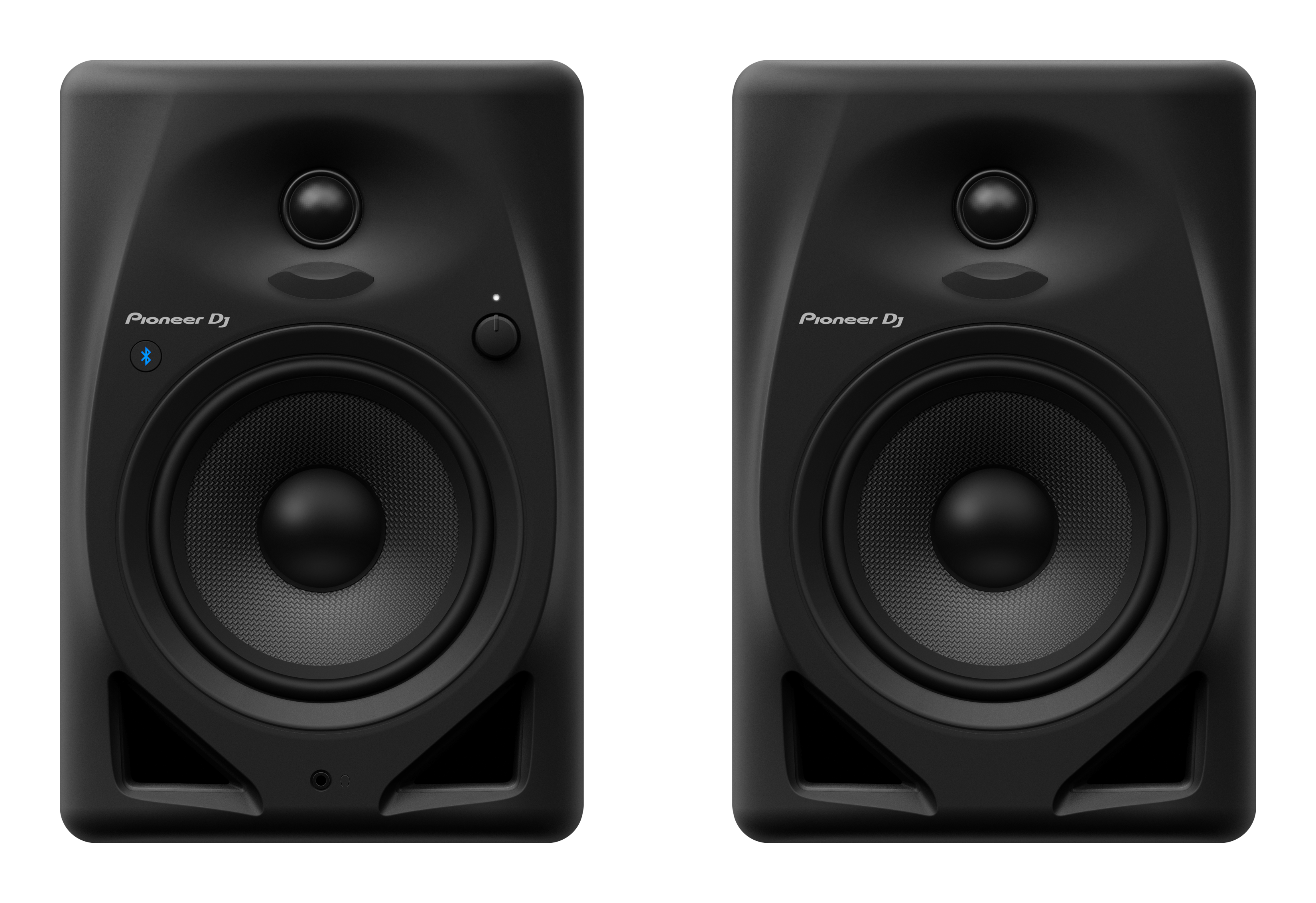Pioneer DJ DM-50D-BT - 5-Inch Desktop Monitor System with Bluetooth Functionality (Pair, Black)