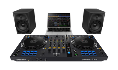 Pioneer DJ DM-50D-BT - 5-Inch Desktop Monitor System with Bluetooth Functionality (Pair, Black)