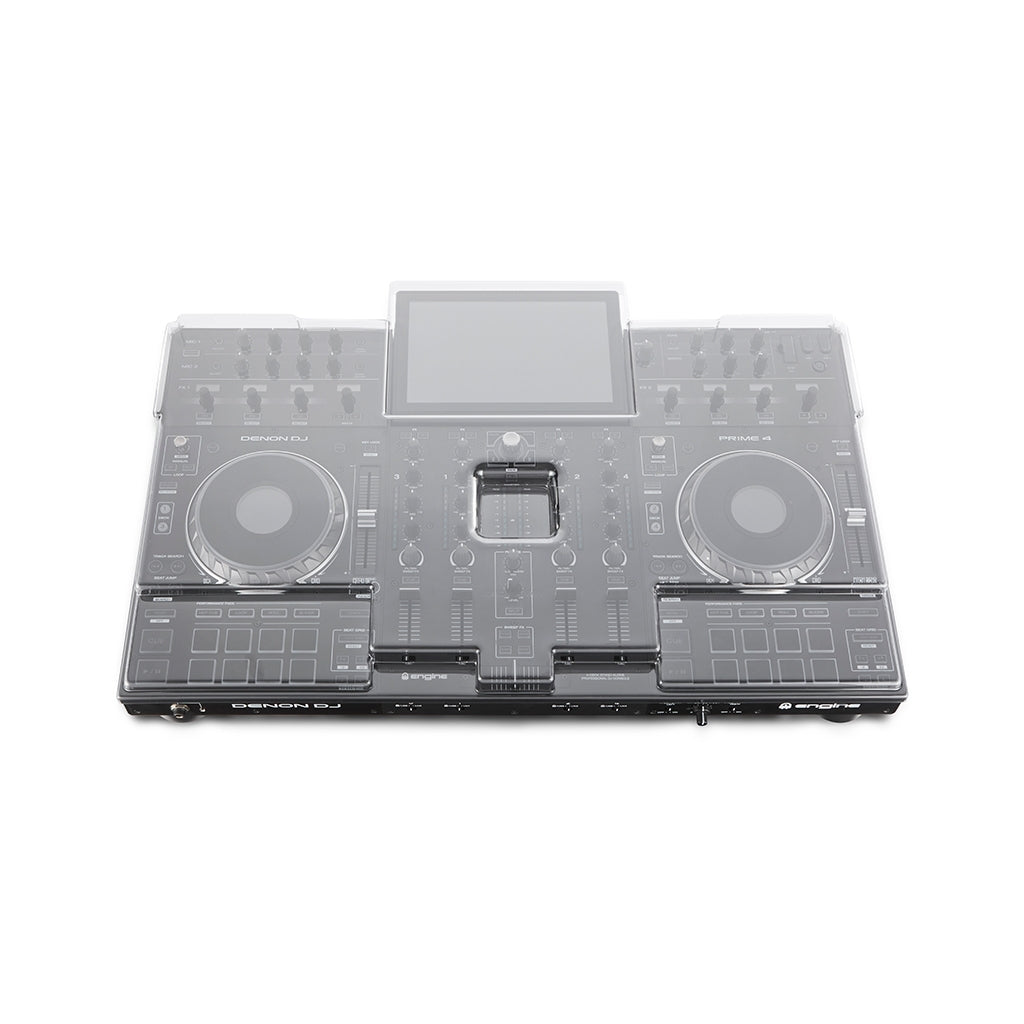Denon DJ Prime 4+ + Decksaver DS-PC-PRIME4 Cover Bundle
