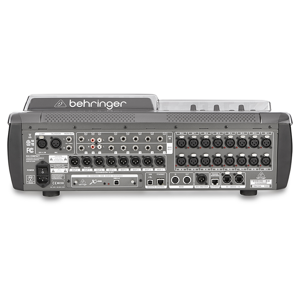 Decksaver Pro DSP-PC-X32COMPACT - Behringer Pro X32 COMPACT Cover