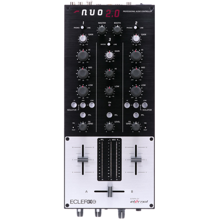 ECLER NUO 2 DJミキサー 動作確認済み ECLER NUO2.0 2-Channel Professional DJ Mixer | The DJ Hookup