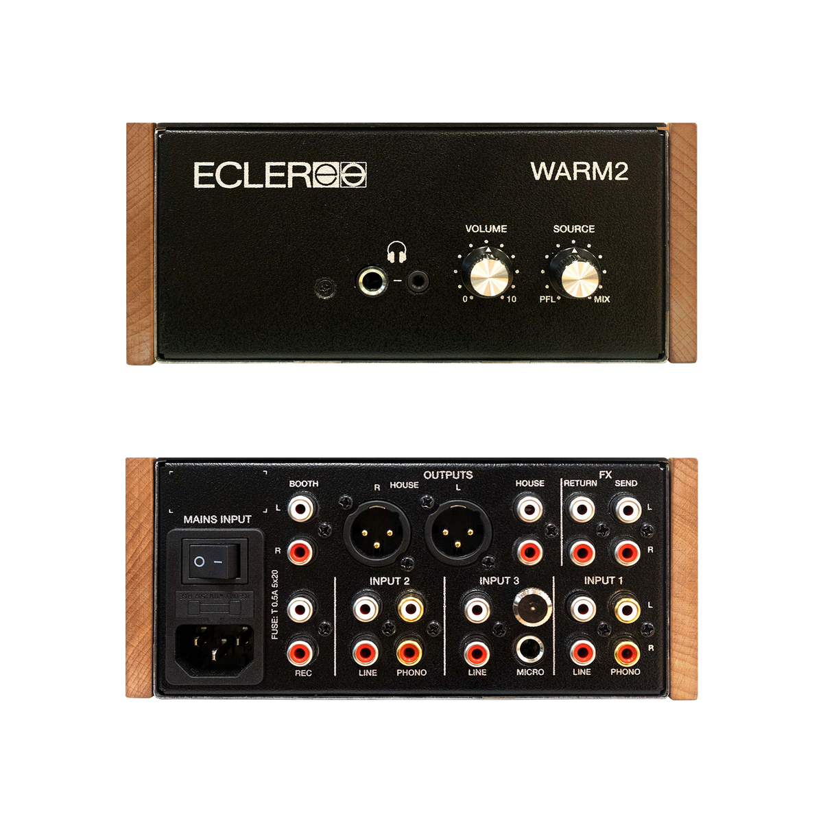 ECLER WARM2 Analog 2-Channel Rotary DJ Mixer | The DJ Hookup