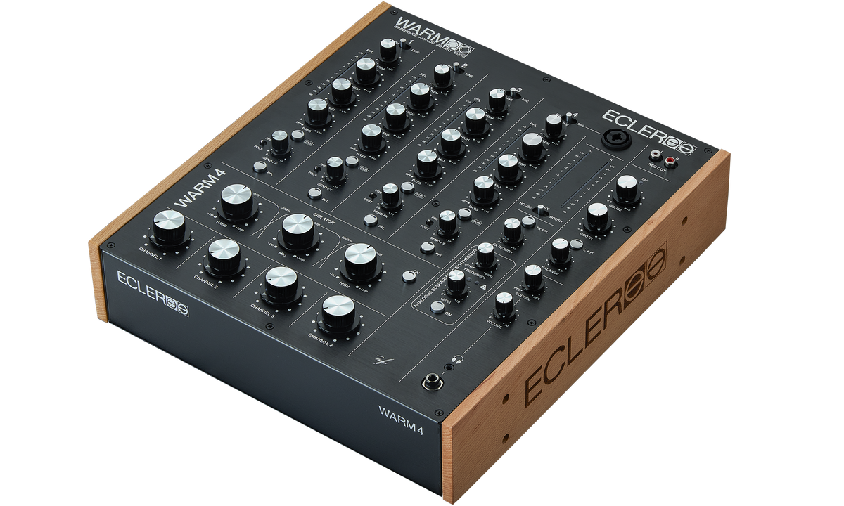ECLER WARM4 Analog 4-Channel Rotary DJ Mixer | The DJ Hookup