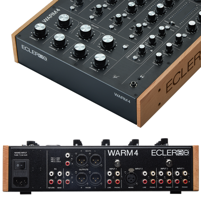 ECLER WARM4 - Analogue Rotary Mixer Unit