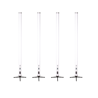 JMAZ PROFESSIONAL ELECTRO T4 4PK - 90W RGBW LED Battery Powered Outdoor Tube Kit