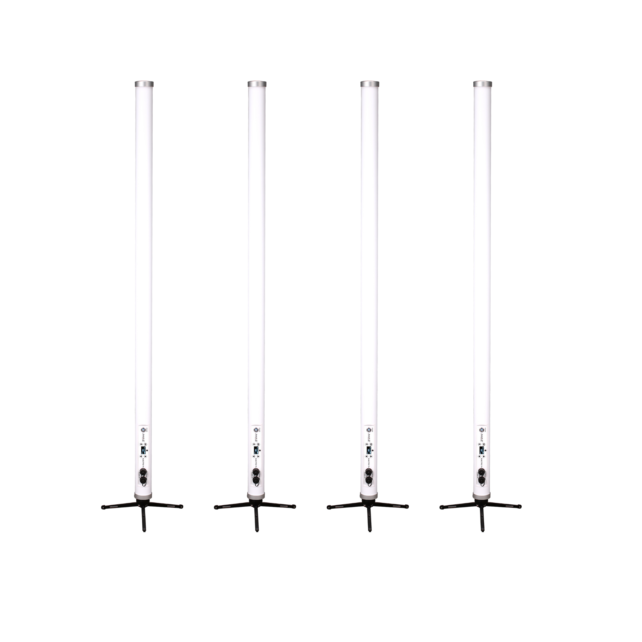 JMAZ PROFESSIONAL ELECTRO T5 4PK - High CRI RGBW+WW LED Battery Powered Outdoor Tube Kit