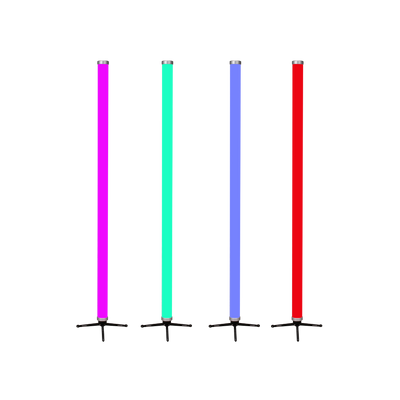 JMAZ PROFESSIONAL ELECTRO T5 4PK - High CRI RGBW+WW LED Battery Powered Outdoor Tube Kit