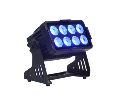 JMAZ PROFESSIONAL ELECTRO W8 PANEL - Electro W8 RGB+LIME LED Battery Outdoor Powered Panel