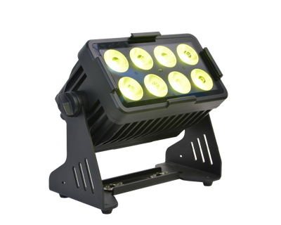 JMAZ PROFESSIONAL ELECTRO W8 PANEL - Electro W8 RGB+LIME LED Battery Outdoor Powered Panel