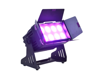 JMAZ PROFESSIONAL ELECTRO W8 PANEL - Electro W8 RGB+LIME LED Battery Outdoor Powered Panel