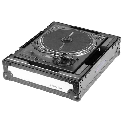 Odyssey FFXCRSS121200BL - LED Black Label Pioneer DJ PLX-CRSS12 / Technics 1200 Turntable Flight FX Case