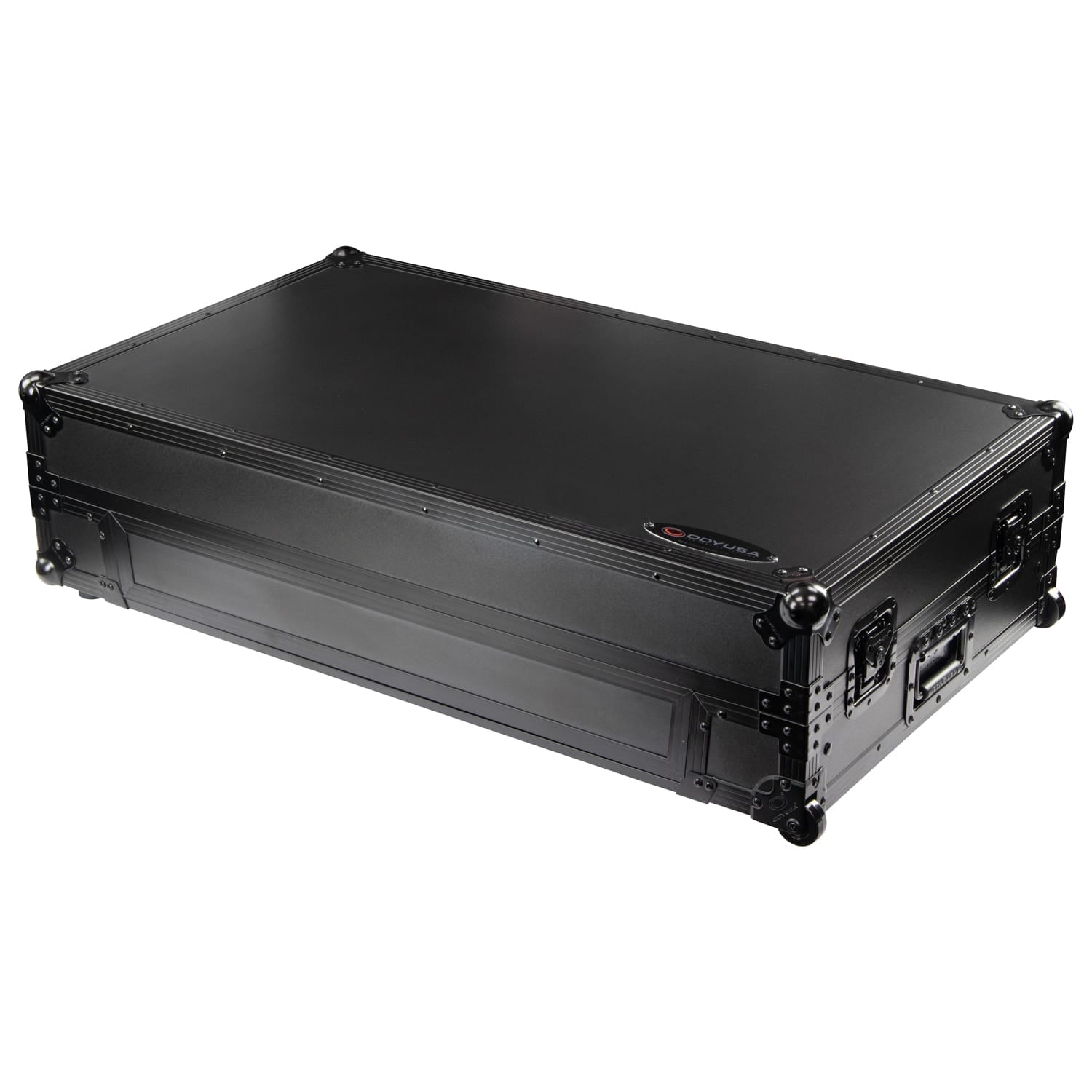 Odyssey FFXXDJAZCW1 - AlphaTheta XDJ-AZ Black Label 1U LED Flight Effects Case with Glide Style Laptop Platform and Wheels