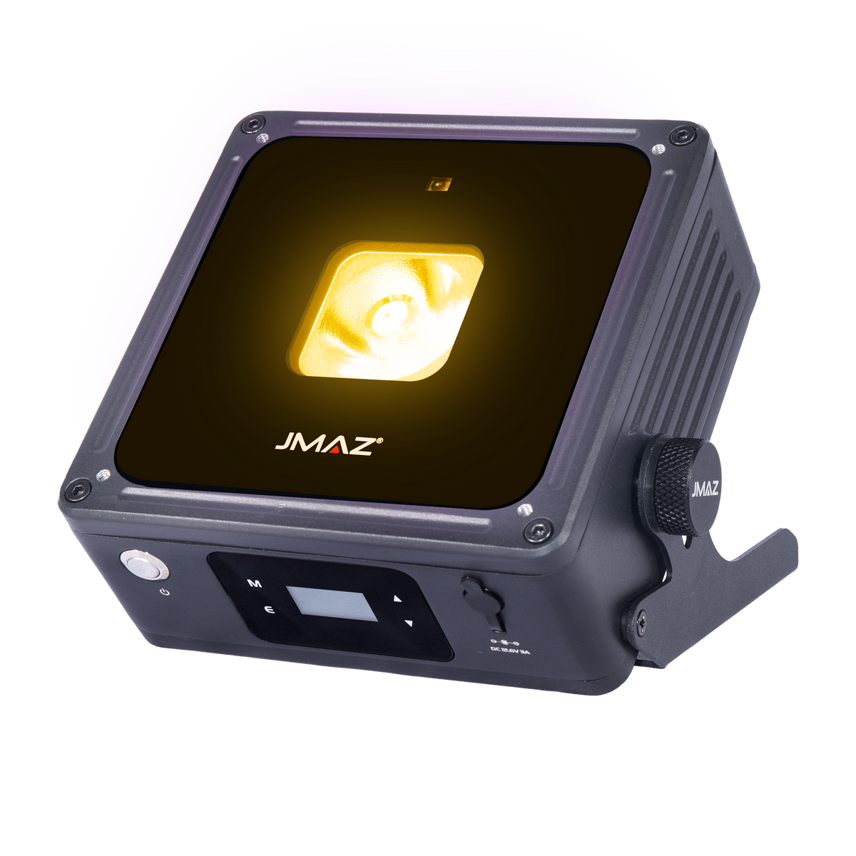 JMAZ MAD PAR BULLS IP - RGBA LED IP65 Outdoor Battery-Powered Par Wash Light with Wireless DMX, Diffuser & Remote