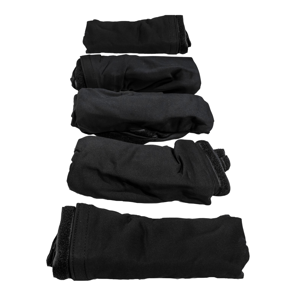 JMAZ Event Booth Facade Replacement Scrims, Black — 5-Pack