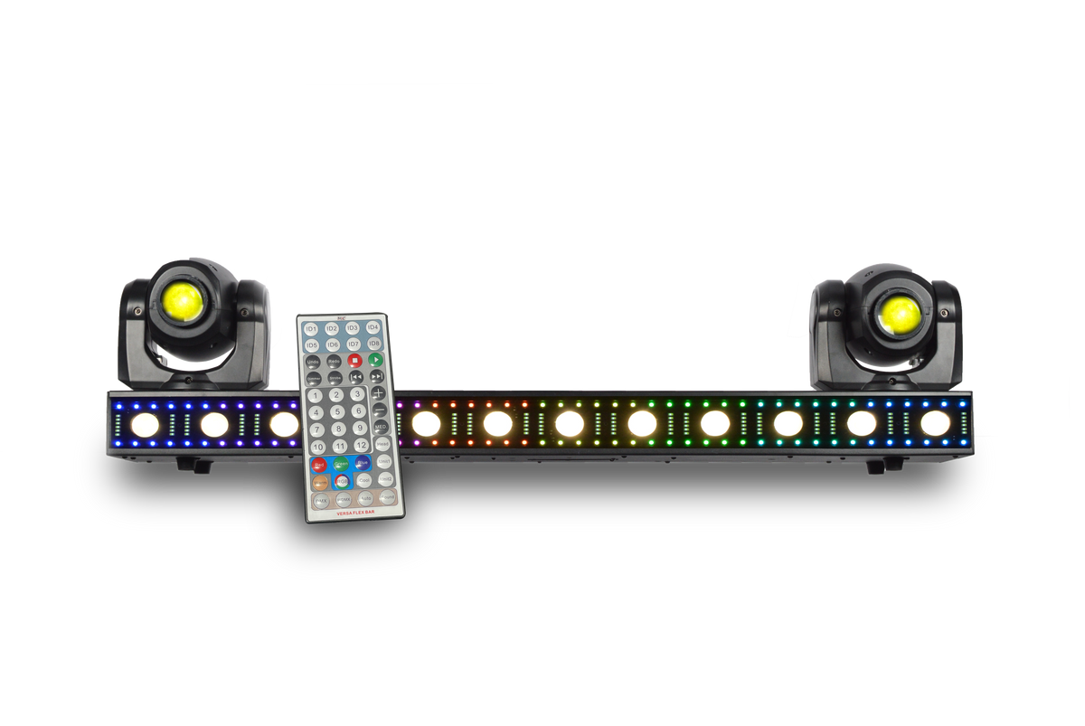JMAZ VERSA FLEX BAR - 210W LED Beam Moving Heads Plus FX Bar