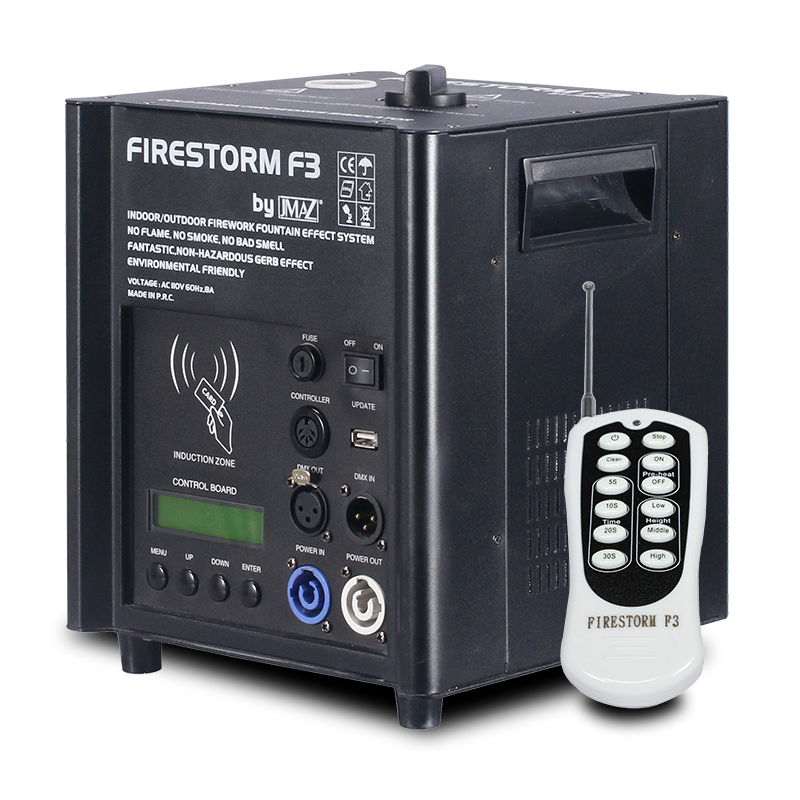 JMAZ FIRESTORM F3 - Firestorm F3 Cold Spark Machine