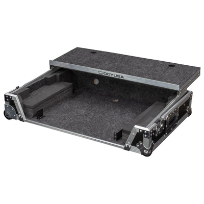 Odyssey FRDDJREV5GPW1U - Pioneer DJ DDJ-REV5 1U Case with Wheels and Laptop Platform