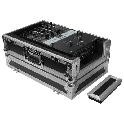 Odyssey FZ10MIXXD - Odyssey Universal 10″ Format DJ Mixer Flight Case with Extra Deep Rear Compartment