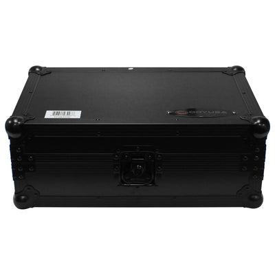 Odyssey FZ10MIXXDBL -  Universal Black 10″ Format DJ Mixer Flight Case with Extra Deep Rear Compartment