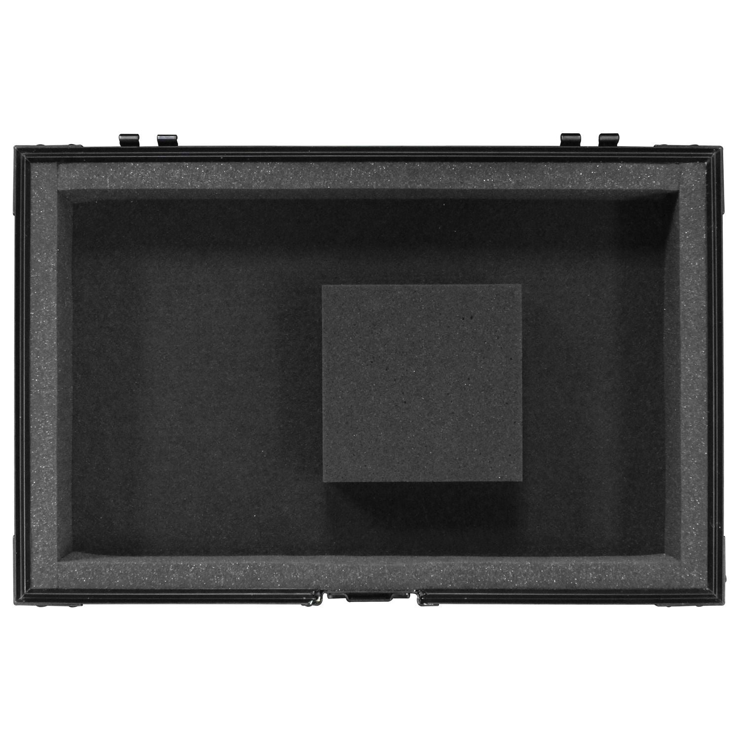 Odyssey FZ10MIXXDBL -  Universal Black 10″ Format DJ Mixer Flight Case with Extra Deep Rear Compartment