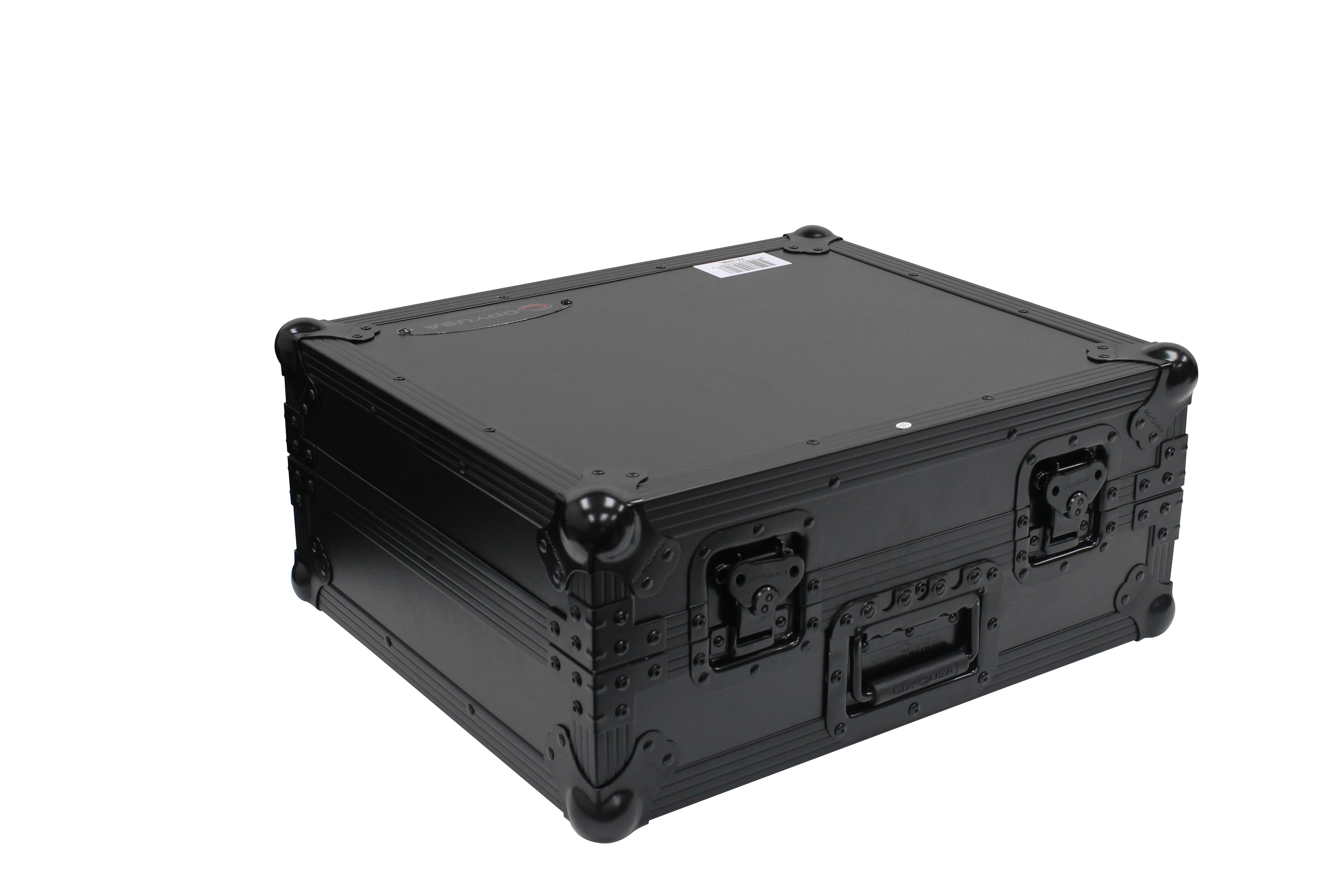 Odyssey FZ1200BL - All Black Technics 1200 Style DJ Turntable Flight Case