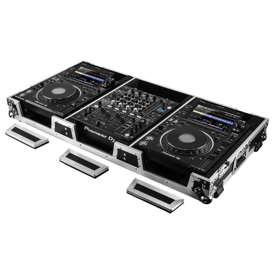 Odyssey FZ12CDJWXD2 - Extra Deep DJ Coffin Case for 12″ Format DJ Mixer and Two Media Players