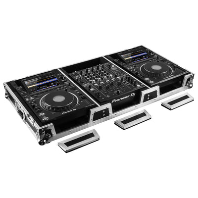 Odyssey FZ12CDJWXD2 - Extra Deep DJ Coffin Case for 12″ Format DJ Mixer and Two Media Players