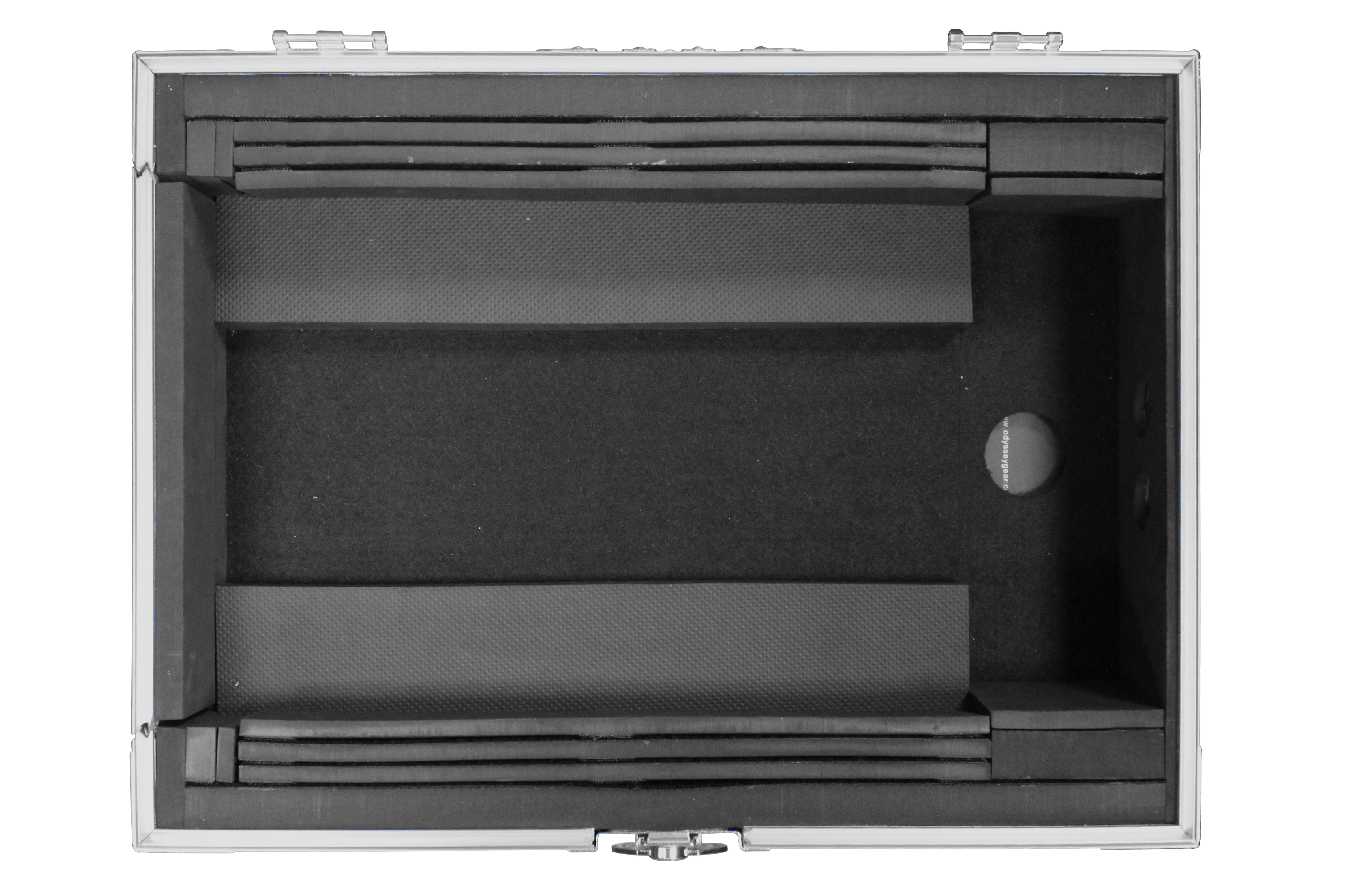 Odyssey FZ12MIXXD - Universal 12" Format DJ Mixer Case Pro-Duty with Extra Deep Rear Cable Space