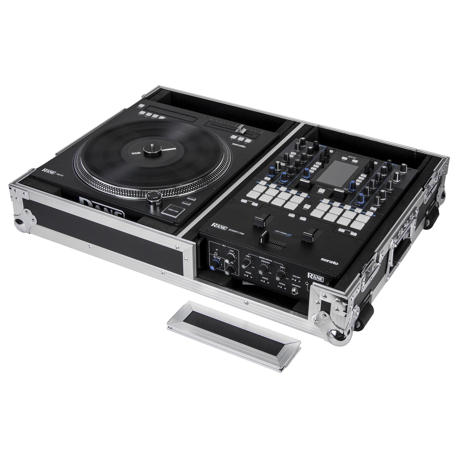 Odyssey FZ1RA1272W - Reversible Compact Rane Twelve and Rane Seventy / Seventy-Two Battle DJ Coffin Flight Case