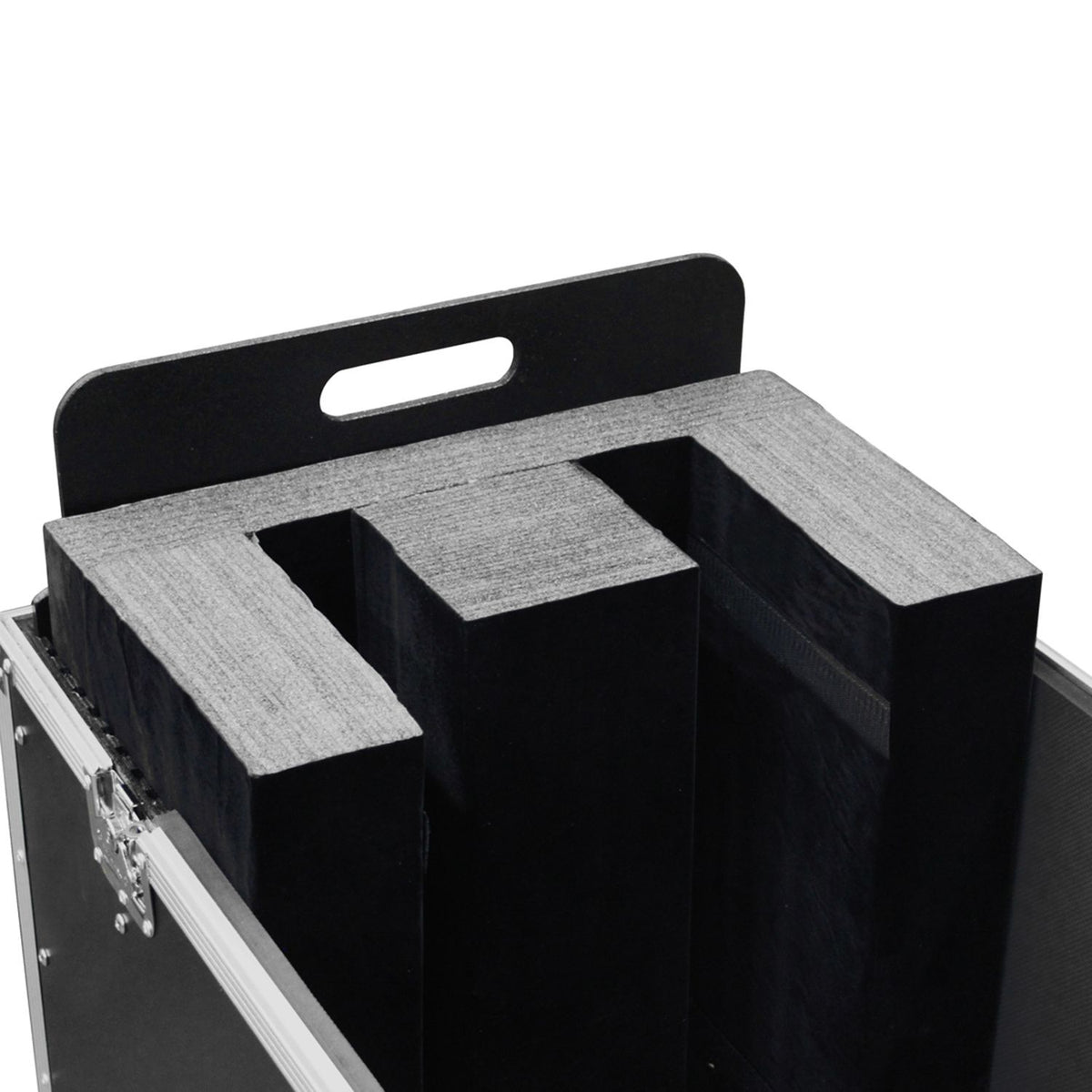 Odyssey FZ2FSM65W - Dual 60-65" Flat Screen Monitor Flight Case with Casters.