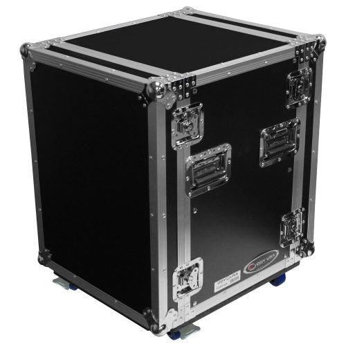 Odyssey FZAR14W - 14U Pro Amp Rack with Casters.
