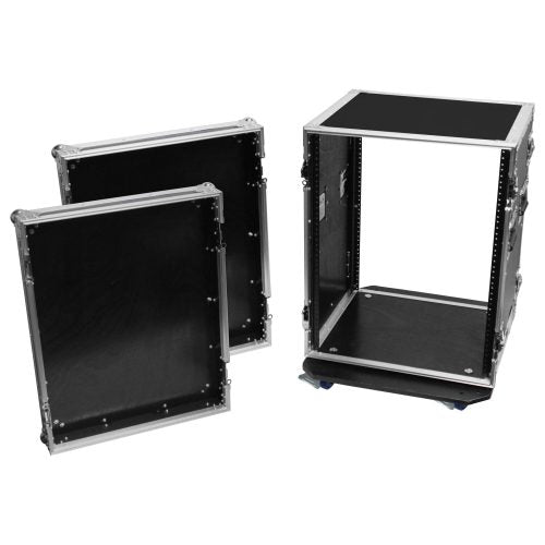 Odyssey FZAR14W - 14U Pro Amp Rack with Casters.