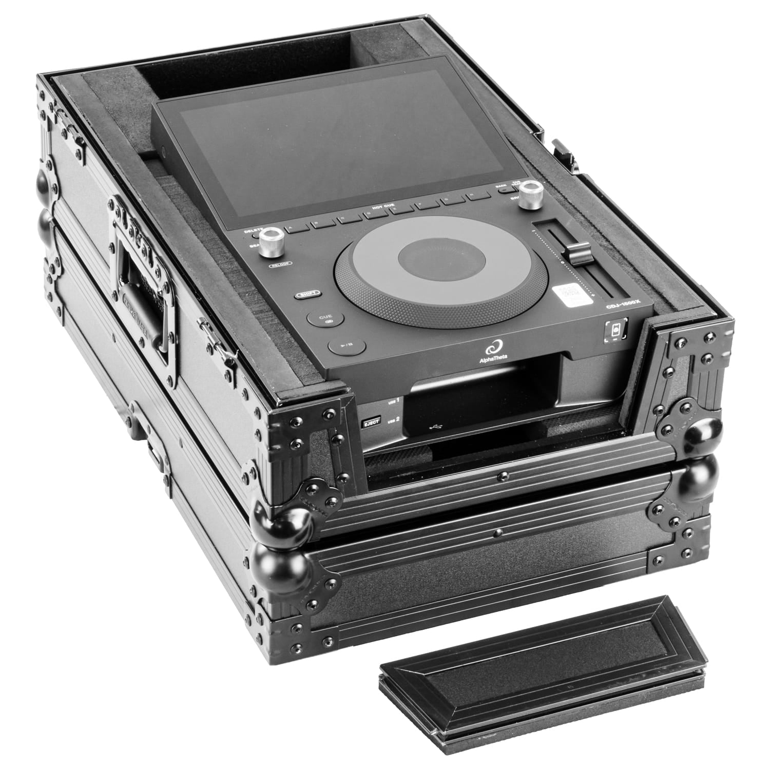 Odyssey FZCDJ1500XBL - AlphaTheta CDJ-1500X Black Label Flight Case