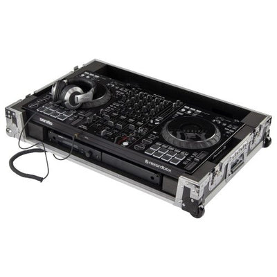 Odyssey FZDDJFLX10CW - Odyssey DDJ-FLX10 1U Flight Case with Corner Wheels