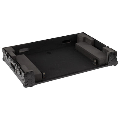 Odyssey FZDDJFLX10CWBL - Odyssey Black Label DDJ-FLX10 1U Flight Case with Corner Wheels