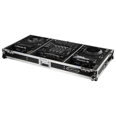 Odyssey FZDJMA9CDJW - Coffin with Wheels for DJM-A9 and CDJ-3000 or Similar Size Gear