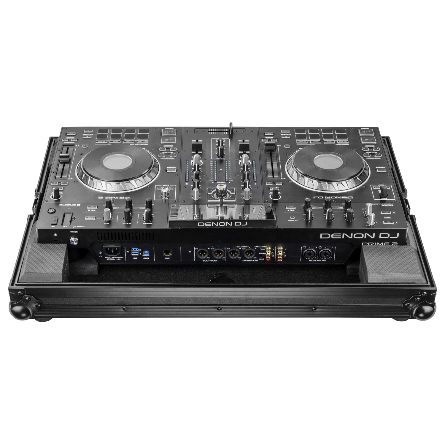 Odyssey FZDNPRIME2BL - Denon Prime 2 Black Flight Case
