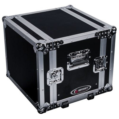 Odyssey FZER8HW - 8U Pro Trolley Effects Rack with Wheels