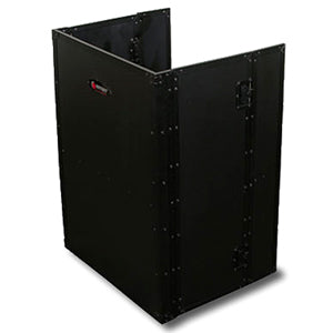 Odyssey FZF2636BL - 26" Wide x 36" Tall Black DJ Fold-out Stand
