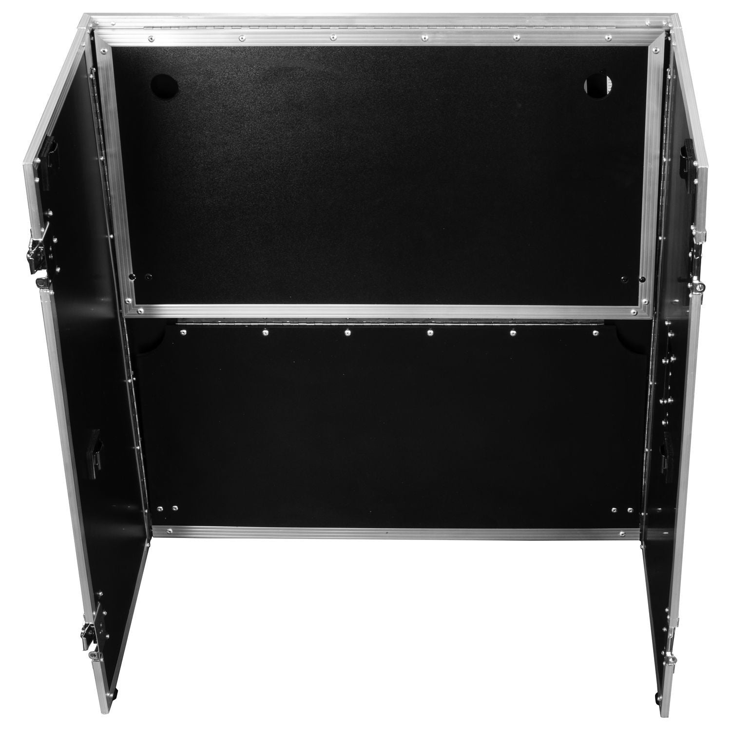 Odyssey FZF33362T - 33″ Wide x 36″ Tall Two-Tier DJ Fold-out Stand