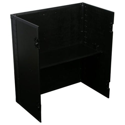 Odyssey FZF3336BL - 33" Wide x 36" Tall Black DJ Fold-out Stand